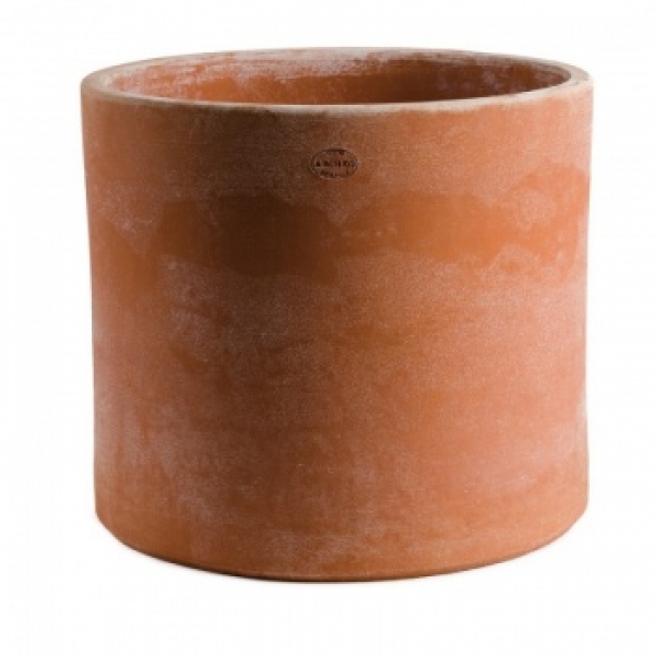 Moderner Terracotta Pflanztopf - Vaso Enrico Senza Bordo